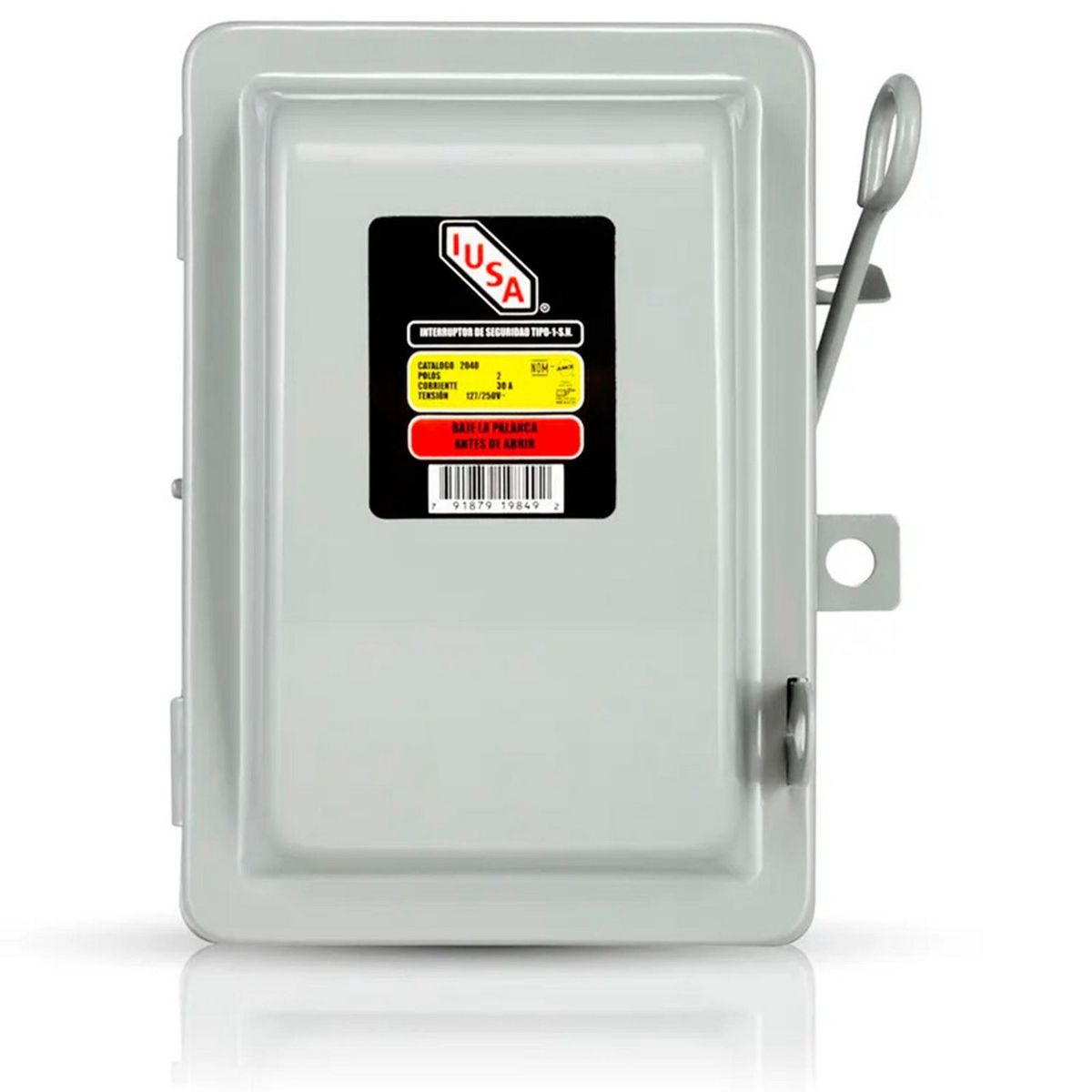 Interruptor de Seguridad 30A 2 Fusibles IUSA, marca Iusa - Foto Principal