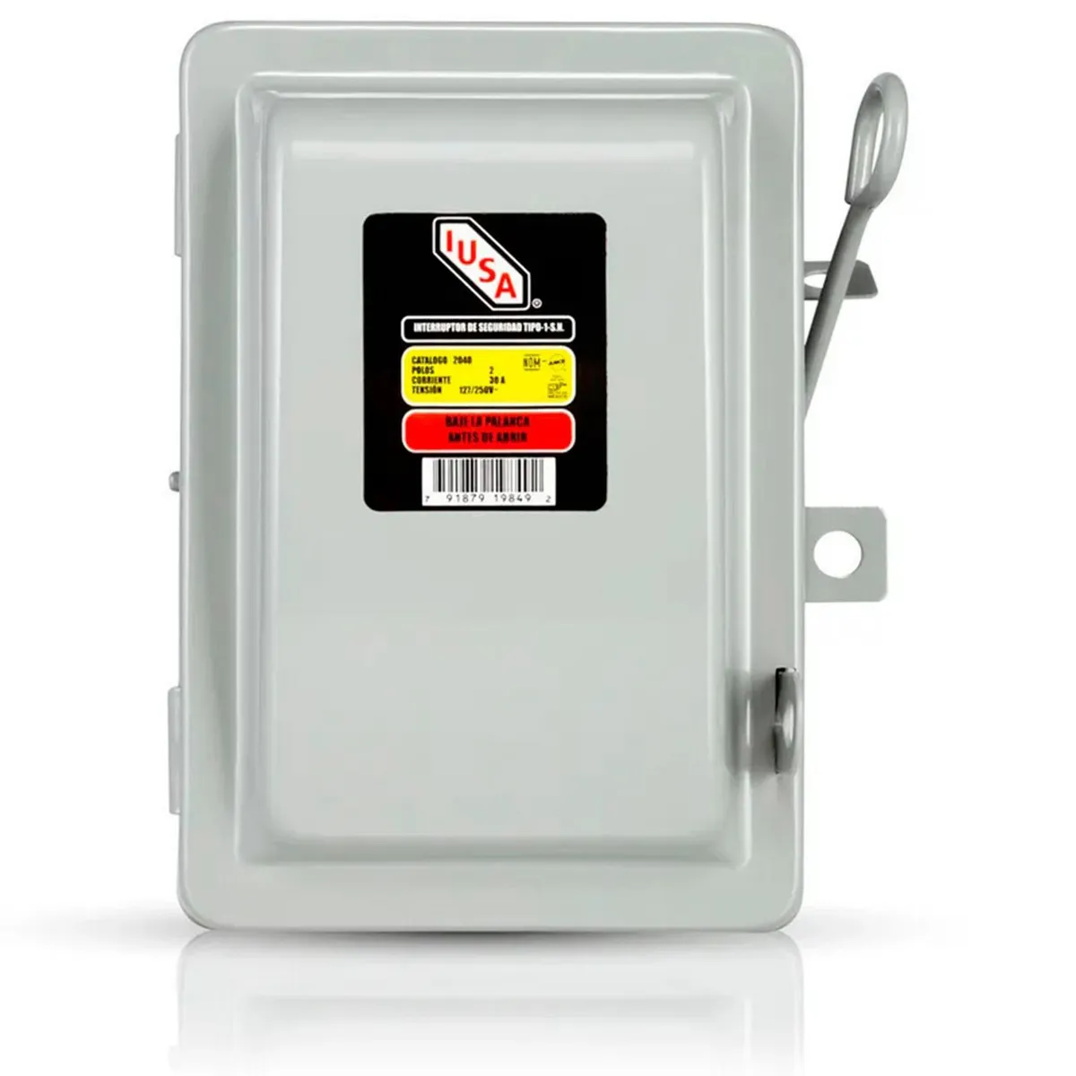 Interruptor de Seguridad 30A 2 Fusibles IUSA, marca Iusa - Foto Principal
