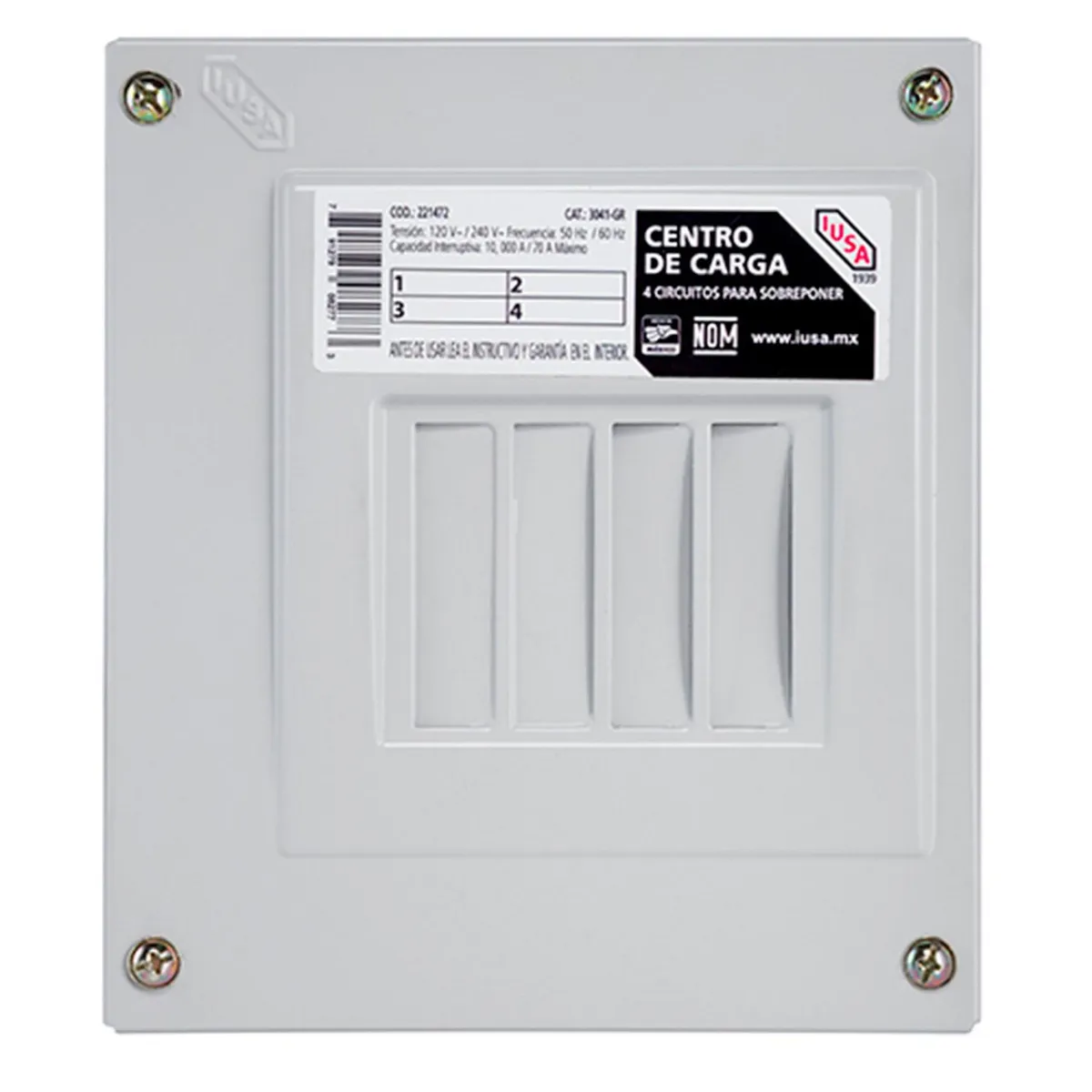 Carga 4E Sobrep Gris Ral Itm IUSA, marca Iusa - Foto Principal