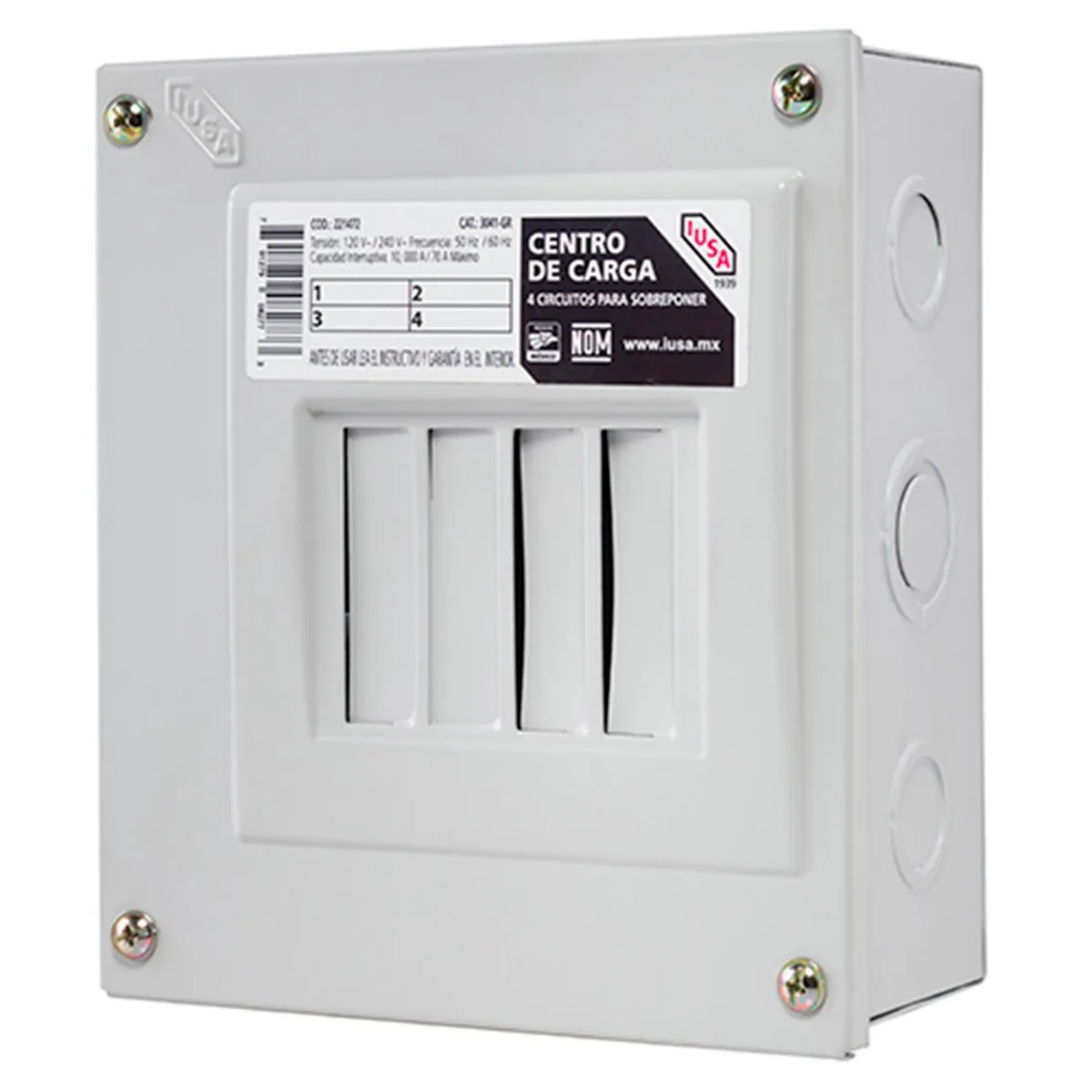 Carga 4E Sobrep Gris Ral Itm IUSA, marca Iusa - Foto 2
