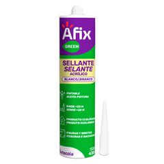Afix Green Sellador Acrílico Blanco 430 g