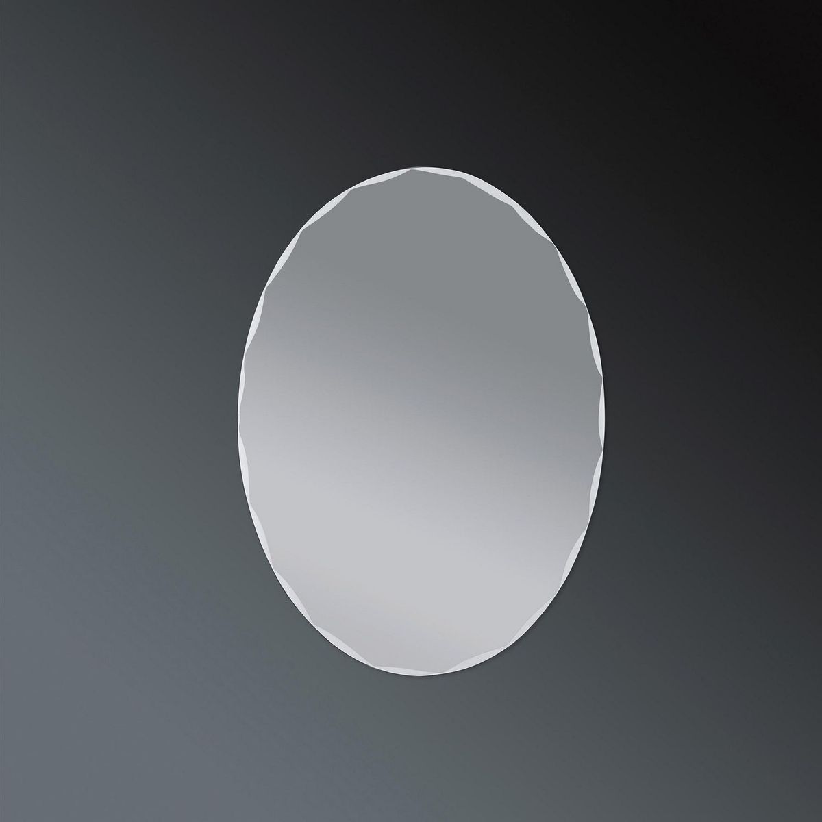 Espejo decorativo ovalado ES6011T de 60 x 45 cm, marca Allapsa - Foto 2