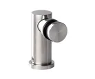 Conector Muro-Vidrio 90º con Chapetón para Vidrio de 8 a 12 mm