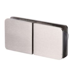 Clip Vidrio-Vidrio a 180º para Vidrio Templado de 10 a 12 mm el Vidrio Requiere Perforación