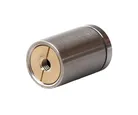 Soporte Tubular para Vidrio 30 X 40 con Fijación a Muro para Vidrio Templado de 6 a 10 mm