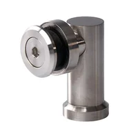 Conector para Vidrio de 8 a 12 mm Murovidrio 90º Incluye Tornillo con Taquete Expandible