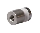 Soporte Tubular para Vidrio con Fijación a Muro para Vidrio Templado de 6 a 10 mm