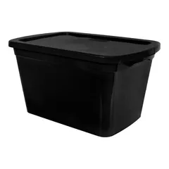 Caja plástica Eco Line 30 litros negra