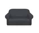 Funda protectora para sillón de 2 plazas Gris