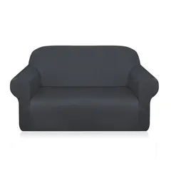 Funda protectora para sillón de 2 plazas Gris