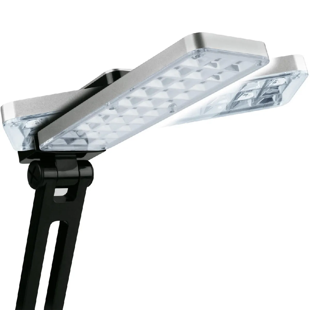 Aksi - Lampara de Escritorio Recargable Gris/Negro