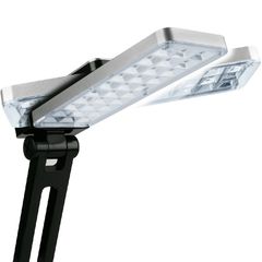 Lampara de Escritorio Recargable Gris/Negro