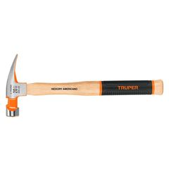 Martillo Pulido 20 Oz Uña Recta Boca Fresada Truper Grip