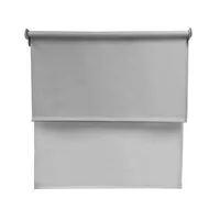 Persiana Enrollable Doble Gris 180 x 220cm