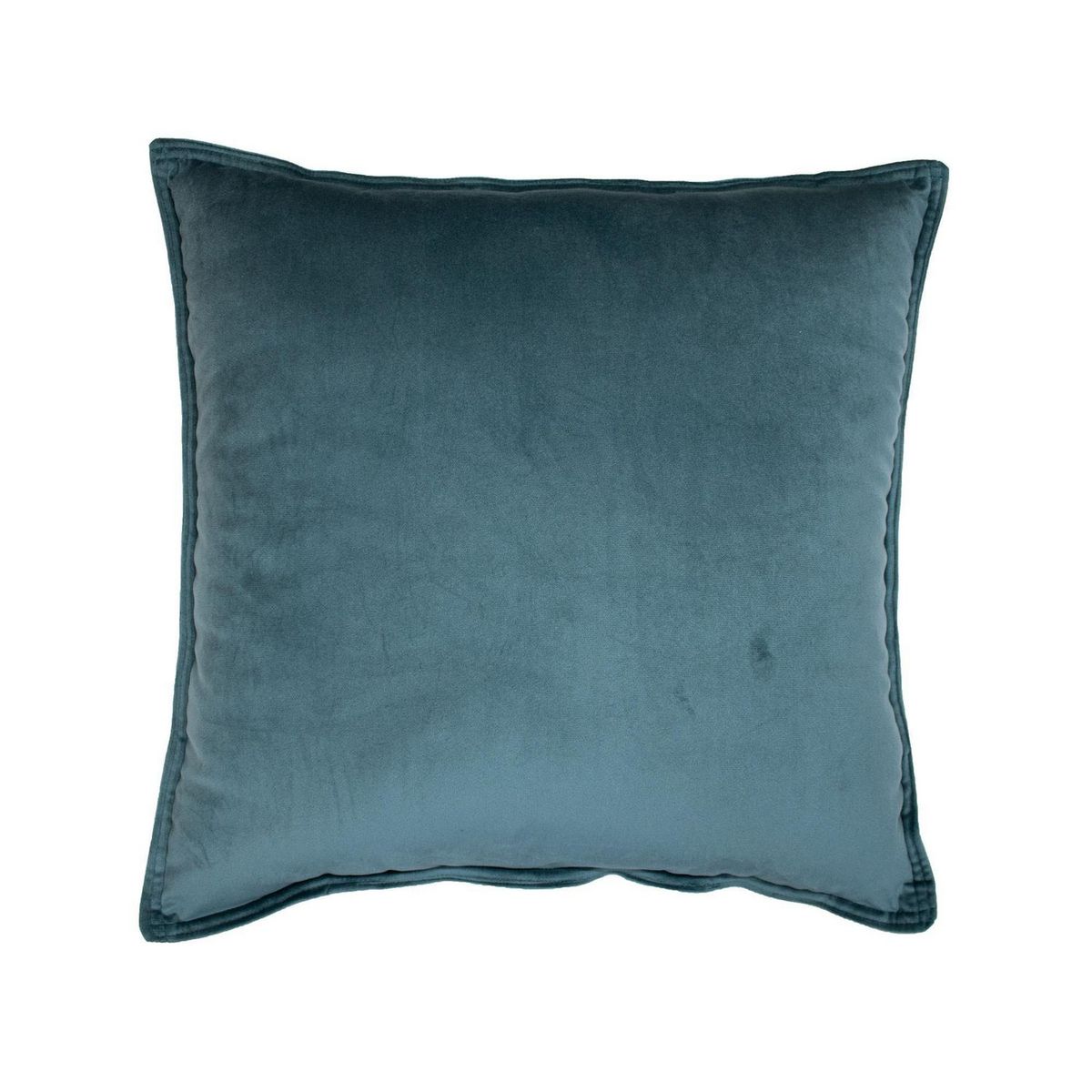 Cojín terciopelo turquesa 50x50 cm, marca Just Home Collection - Foto Principal