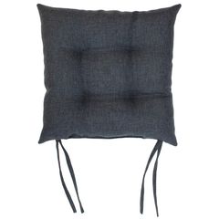 Cojín para Silla Gris 38 x 38 cm