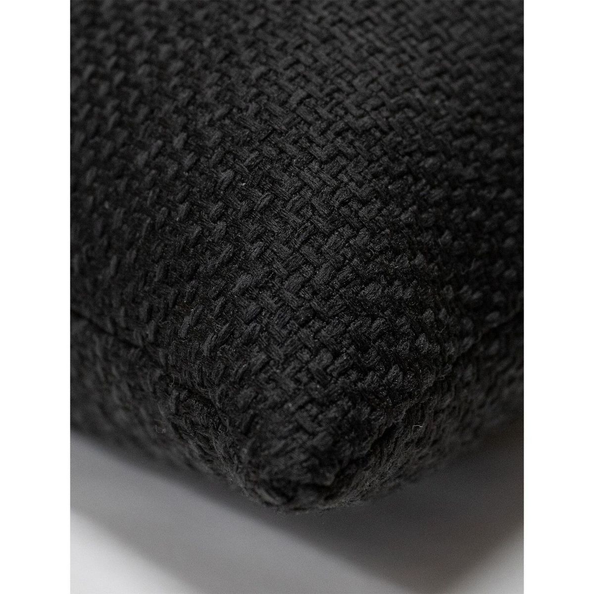 Just Home Collection - Cojín Decorativo Negro 43 x 43 cm