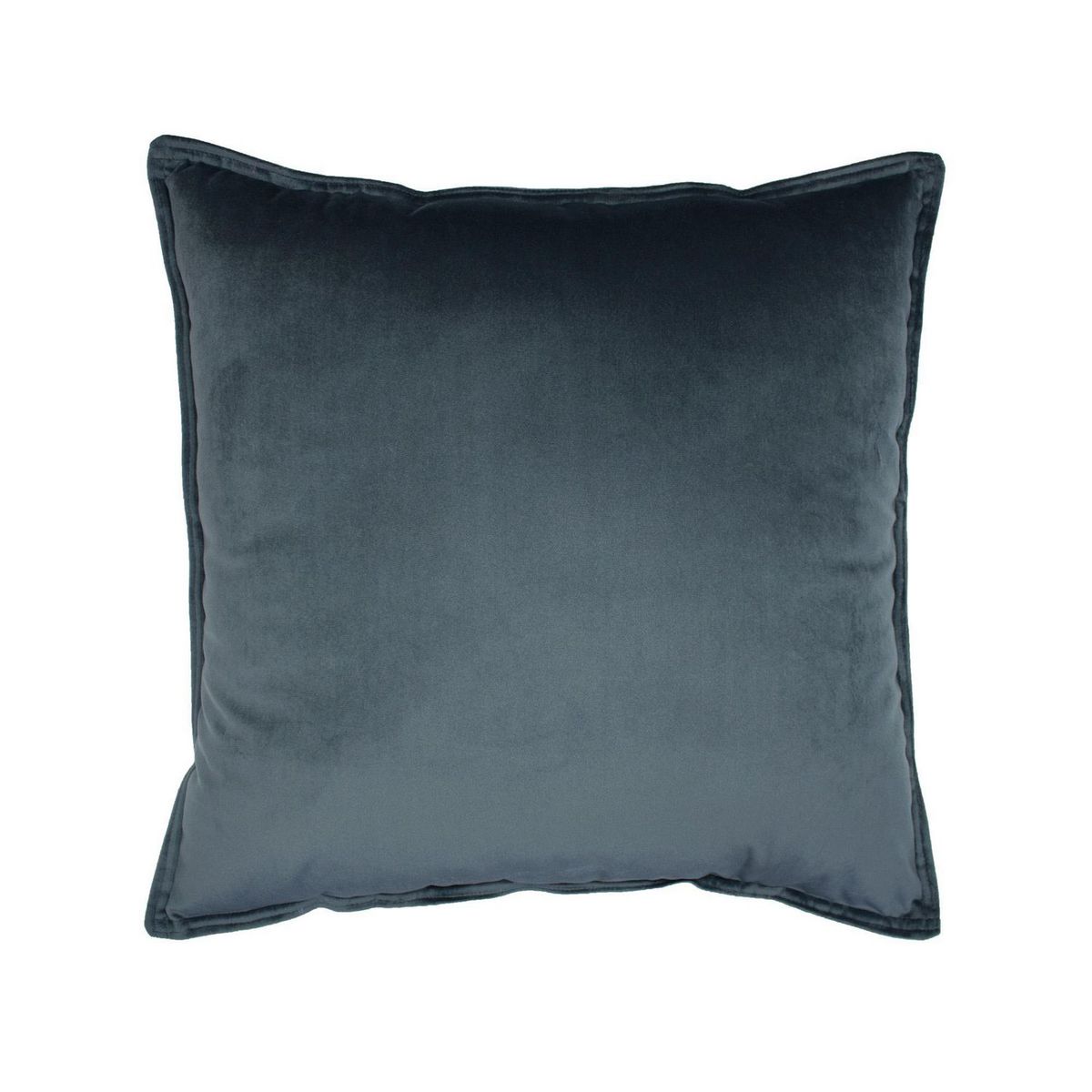 Cojín terciopelo gris 50x50 cm, marca Just Home Collection - Foto Principal