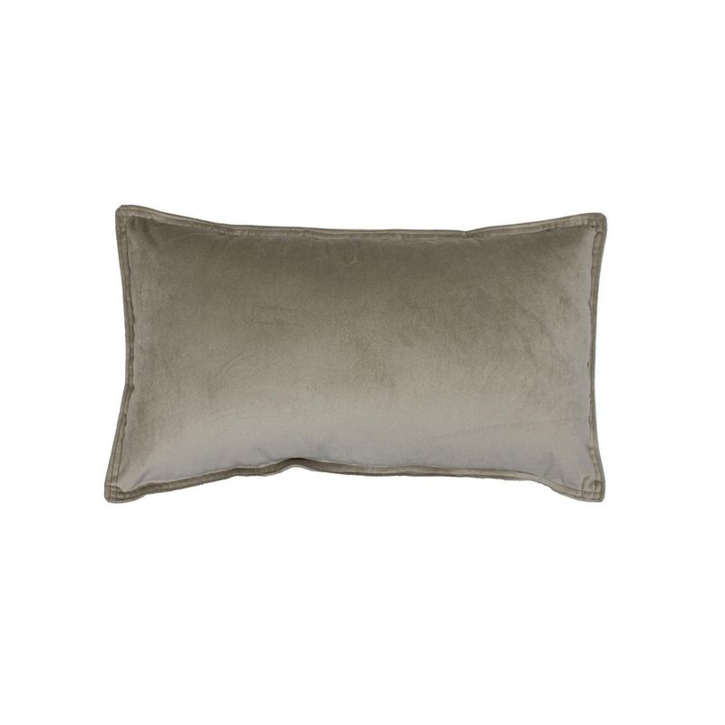 Home Collection - Cojín terciopelo crudo rectangular 30x50 cm