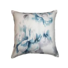 Cojín Divine floral azul 50x50 cm