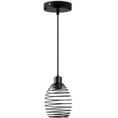Lámpara Colgante Spring Oval 1 Luz E27