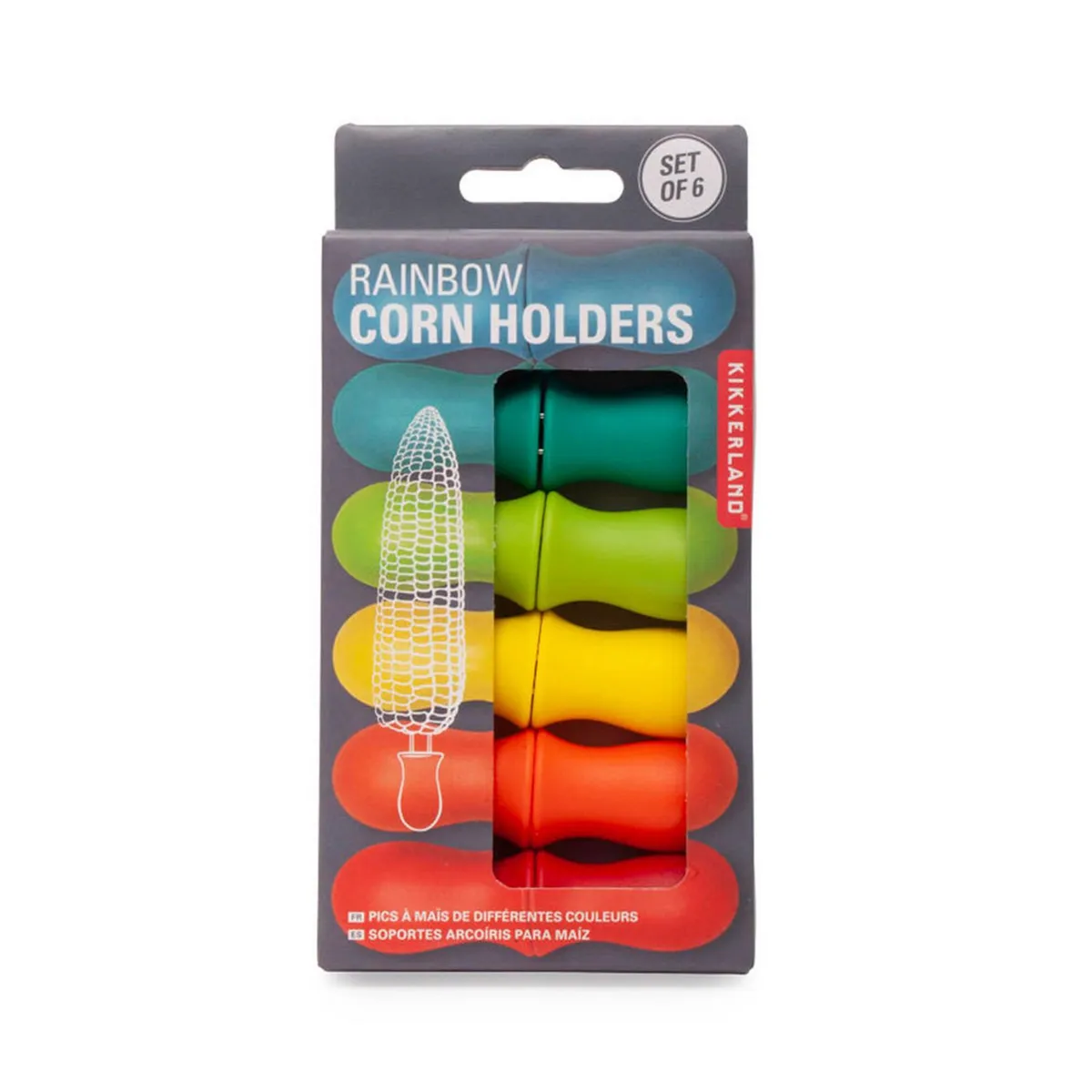 Kikkerland - Pinchos para elote 6 juegos