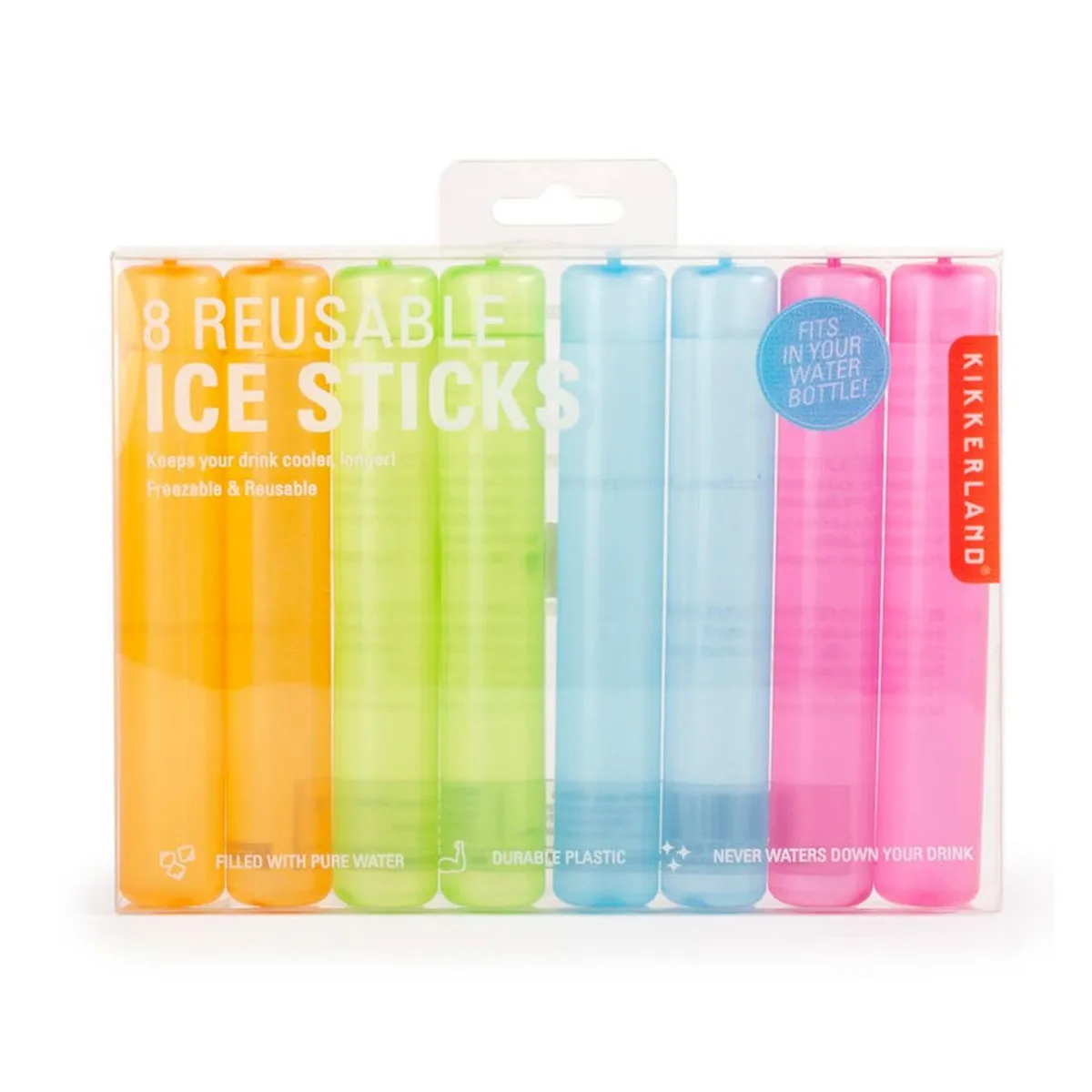 Kikkerland - Hielos reusables en forma de barra