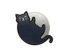 Cortador de pizza gato negro