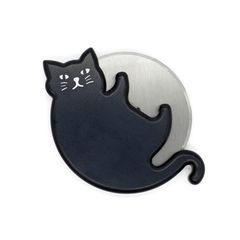 Cortador de pizza gato negro