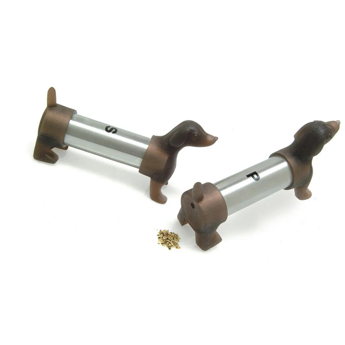 Kikkerland - Salero y pimentero Dachshund