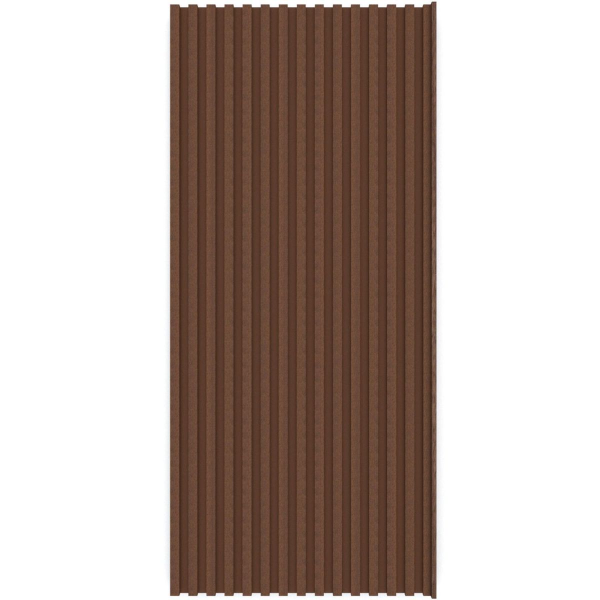 Merlon - Puerta Corrediza Barn Door Café 90 x 220 cm