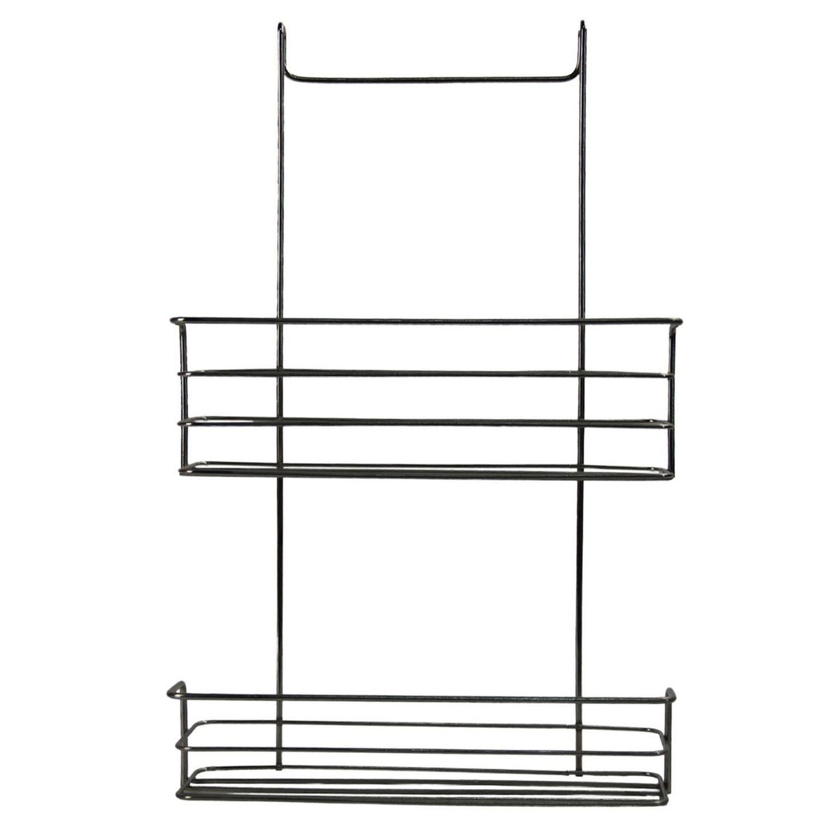 4 Habitat.Com - Organizador para puerta extra largo doble 1 pieza