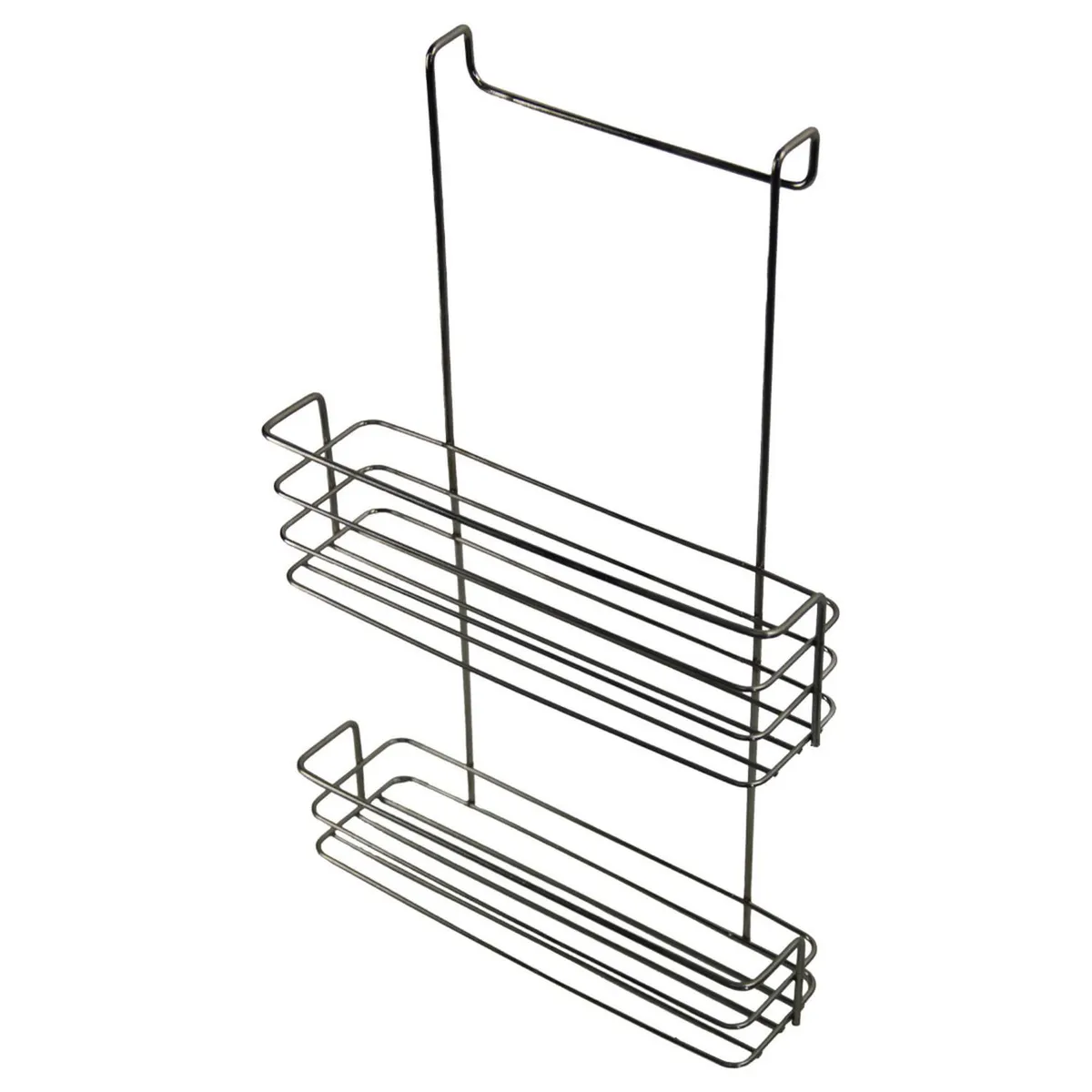 4 Habitat.Com - Organizador para puerta extra largo doble 1 pieza