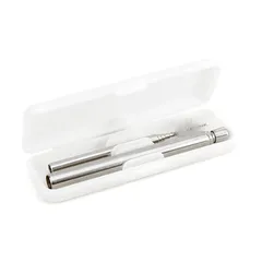 Popote de acero inoxidable para viaje