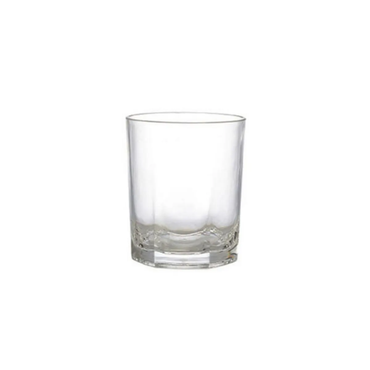 Vaso corto hexagonal acrílico, marca Wintech - Foto Principal