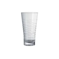 Vaso alto espiral acrílico 560 mililitros
