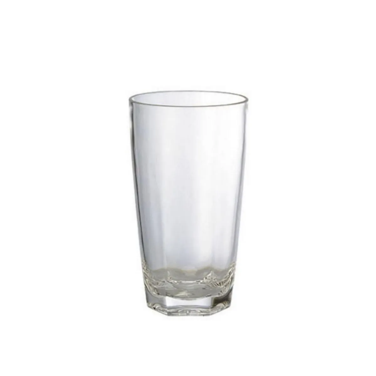 Wintech - Vaso alto de acrílico hexagonal