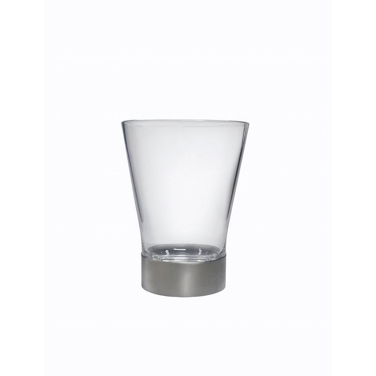 Vaso corto acrílico fondo acero 350 mililitros, marca Wintech - Foto Principal