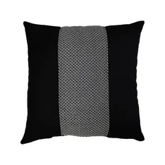 Cojín Decorativo Negro 50 x 50 cm