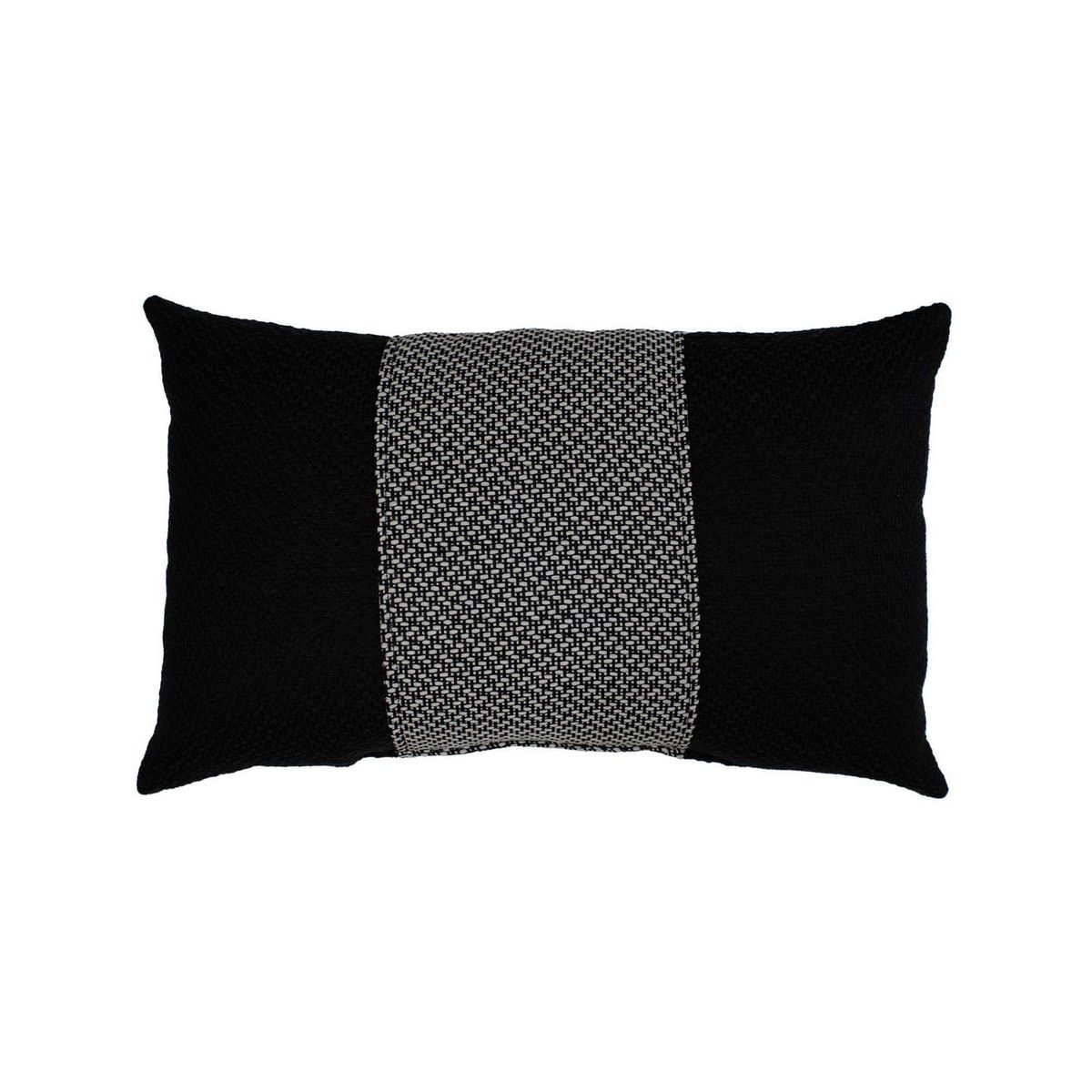 Cojín Decorativo Negro 30 x 50 cm, marca Just Home Collection - Foto Principal