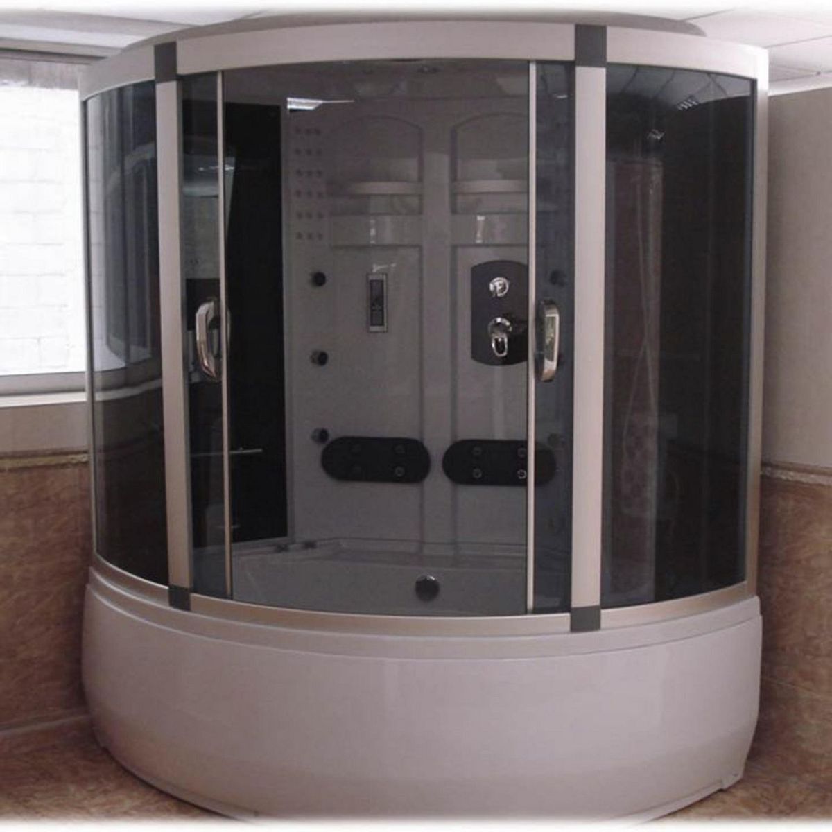 Allapsa - Cabina de hidromasaje provence (jacuzzi y vapor ) kf1515