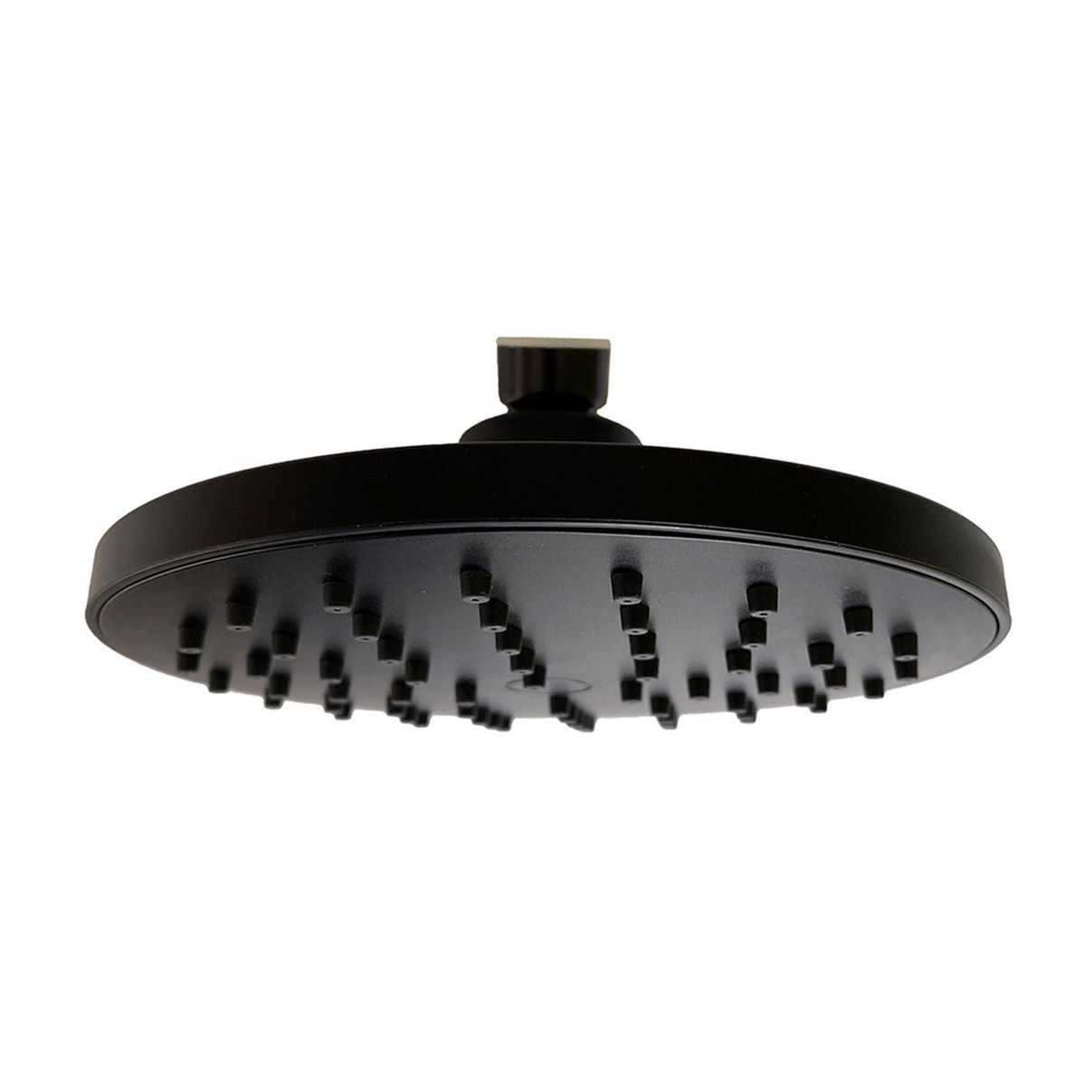 Pidsa - Regadera redonda plástica 6 1/4" acabado negro