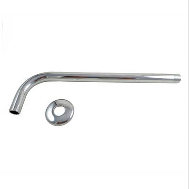 Brazo regadera 30 cm chapeton lujo cromo