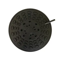 Regadera redonda abs 3 func 4" con brazo