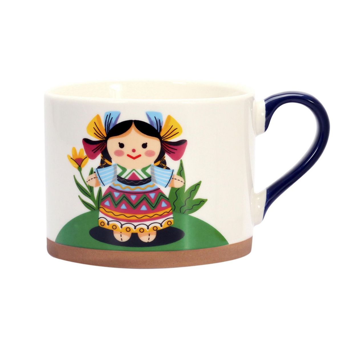 Crown Baccara - Taza Leila de porcelana 400 mililitros