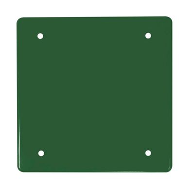 Tapa No Met�lica Pesada Cuadrada Ciega Verde