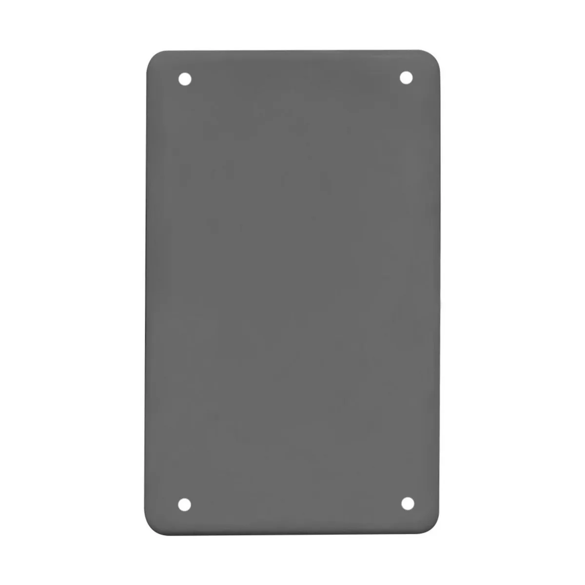 Tapa No Metálica Pesada Rectangular Ciega Gris, marca Argos - Foto Principal