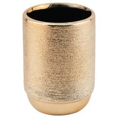 Vaso baño cerámica oro