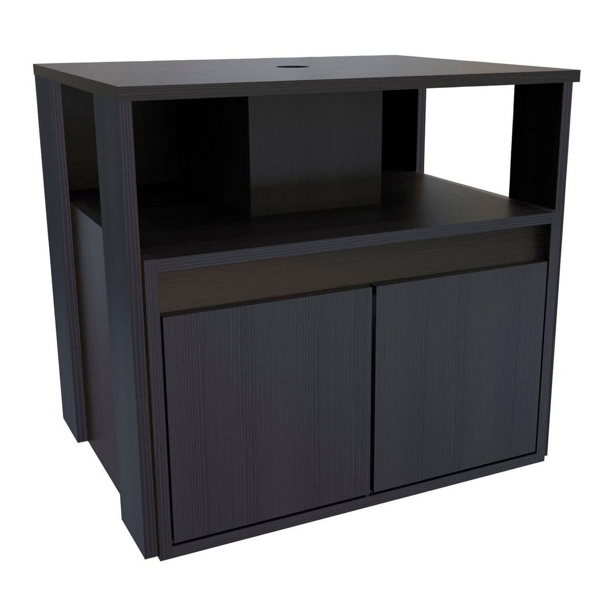 Mueble Lavamanos Elevado Dakota 60 Negro, marca Maderkit - Foto 2