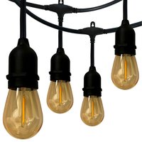 Guirnalda de 10 luces LED cálidas 10 m